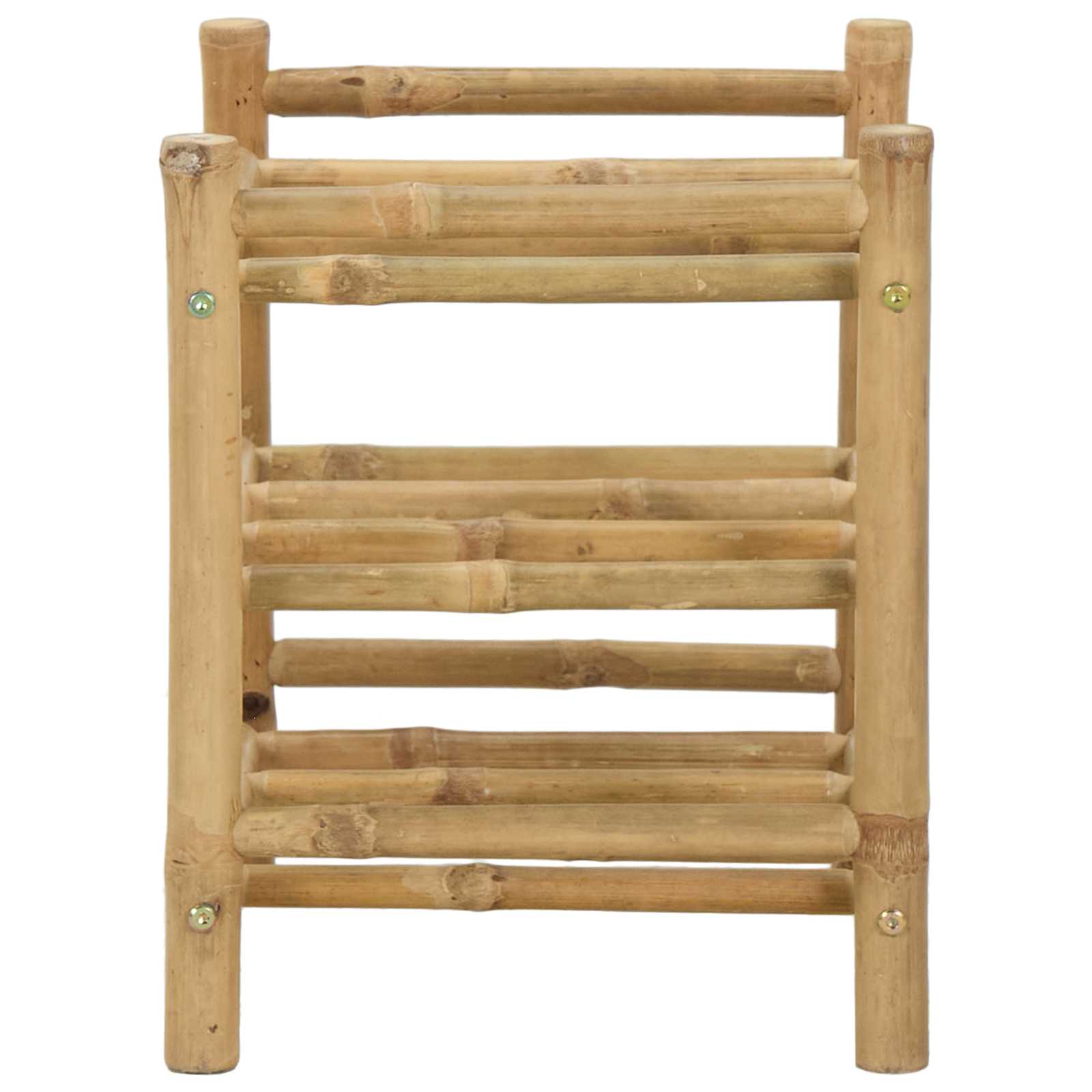 Wine Rack Natural 32.5 x 29.5 x 36 cm Bamboo