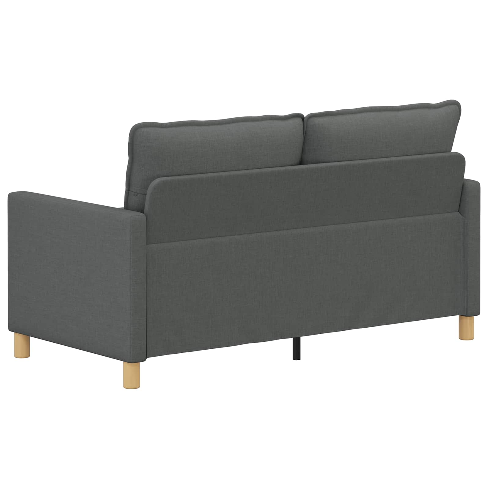 Sofa Dark Grey 156 x 81 x 87.5 cm Fabric