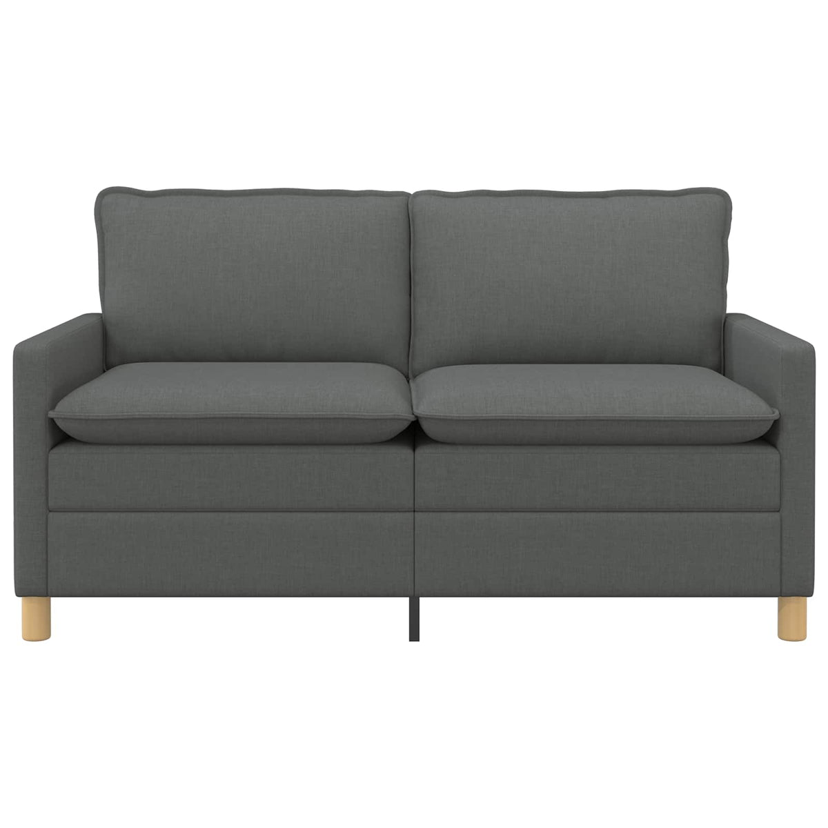 Sofa Dark Grey 156 x 81 x 87.5 cm Fabric