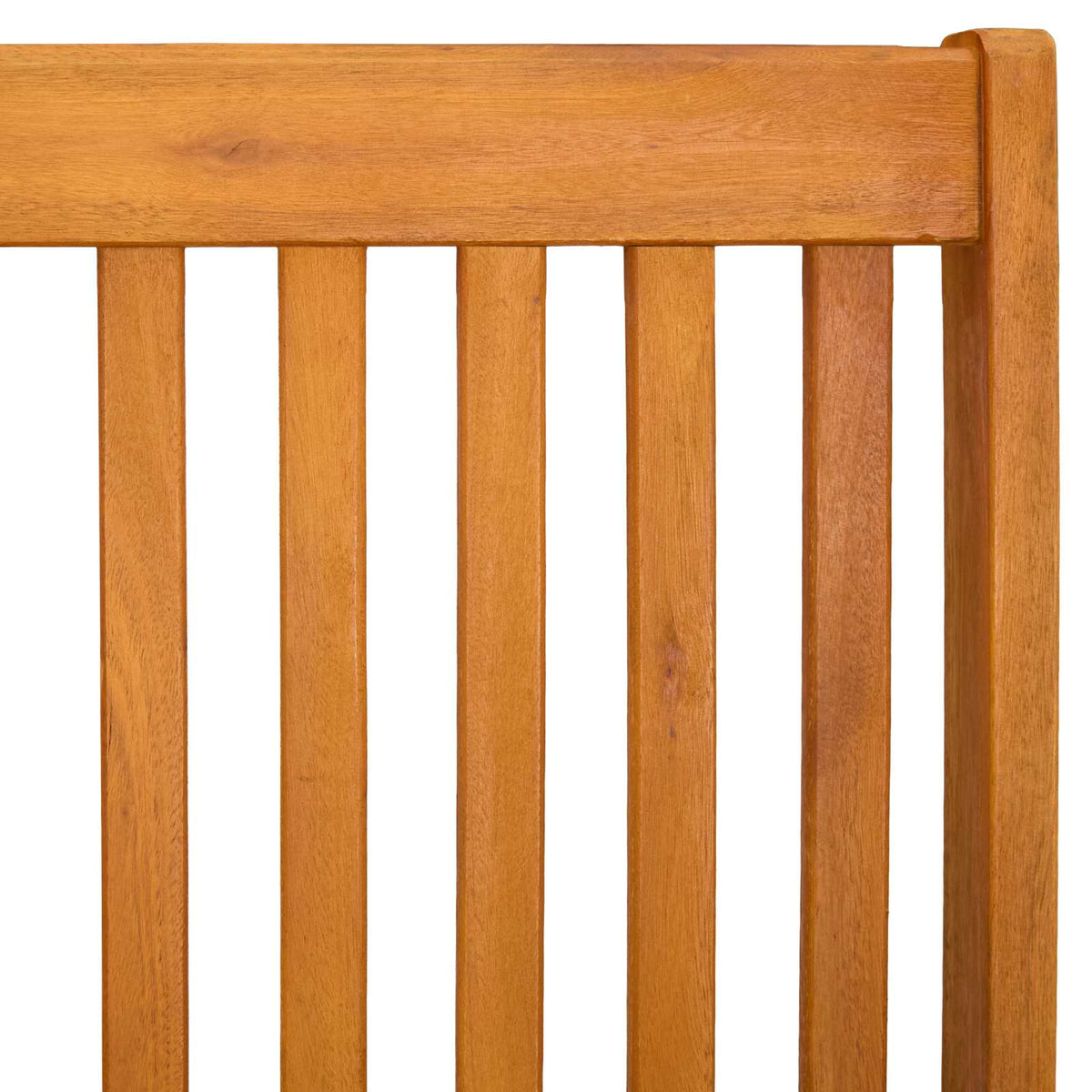 Reclining and Folding Sunlounger Solid Acacia Wood