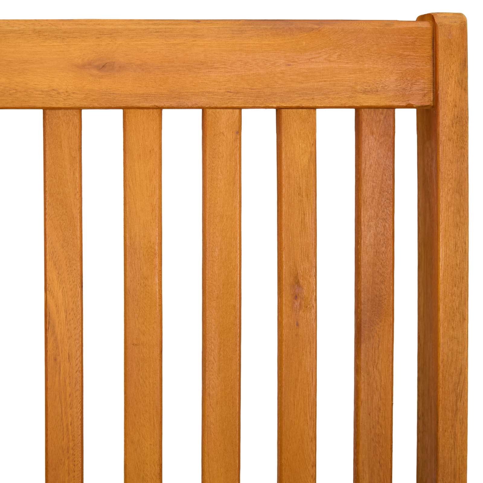 Reclining and Folding Sunlounger Solid Acacia Wood