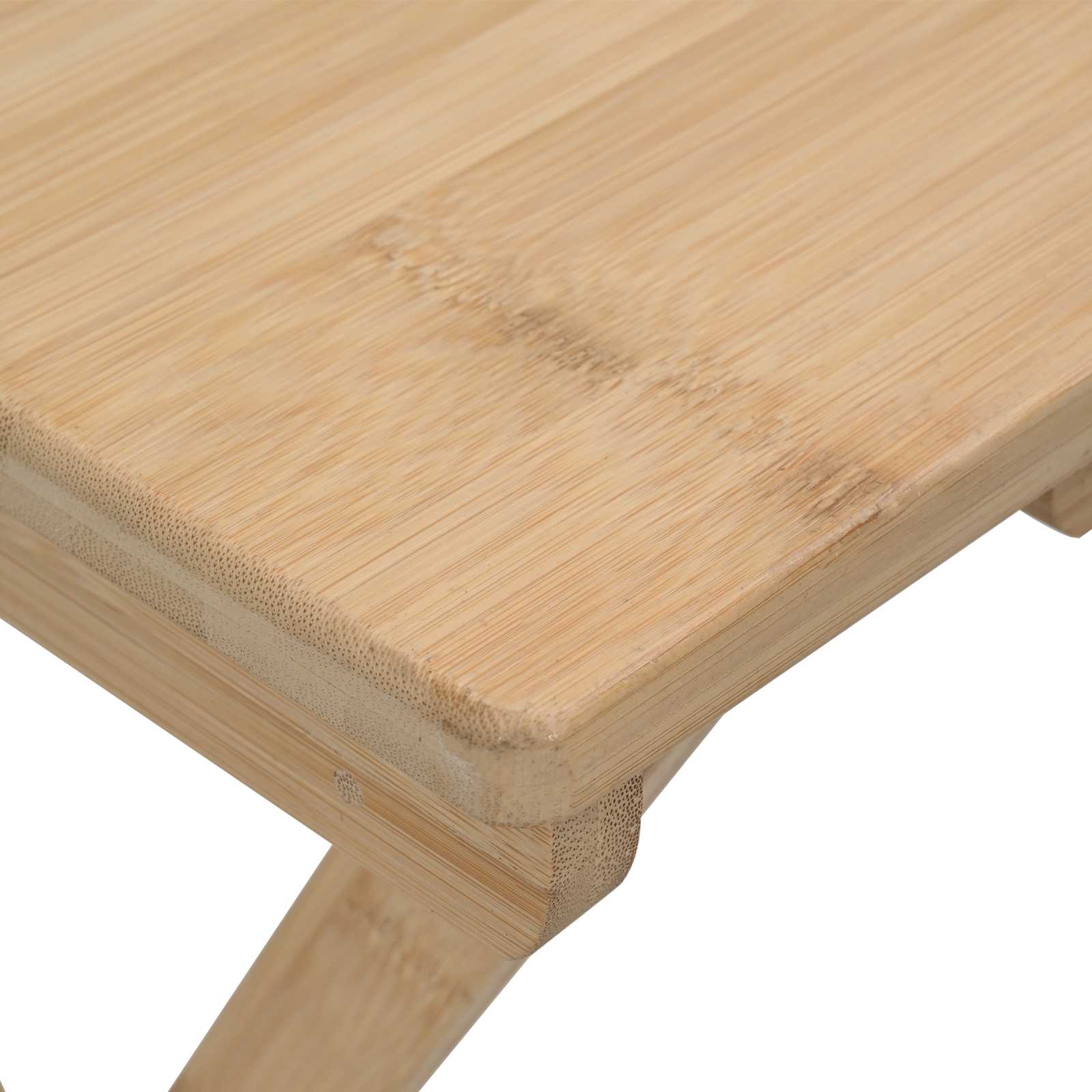 Kitchen Table Folding Manual Natural 40 x 30 x 53.5 cm Bamboo