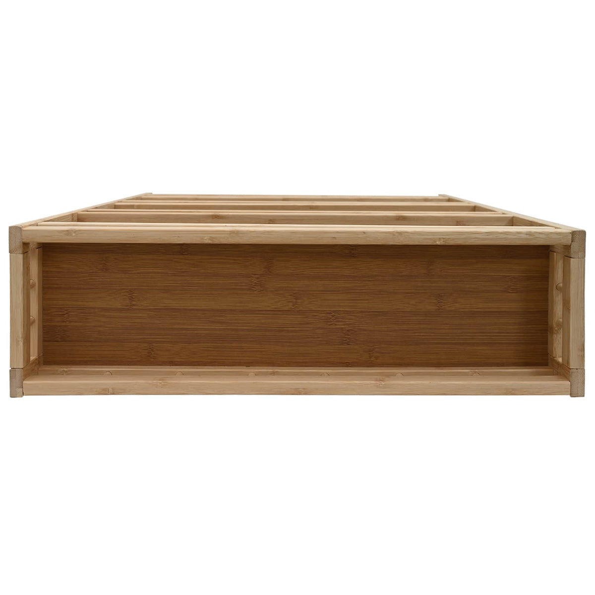 Kitchen Trolley with Wheels Natural 60 x 18 x 97 cm Bamboo