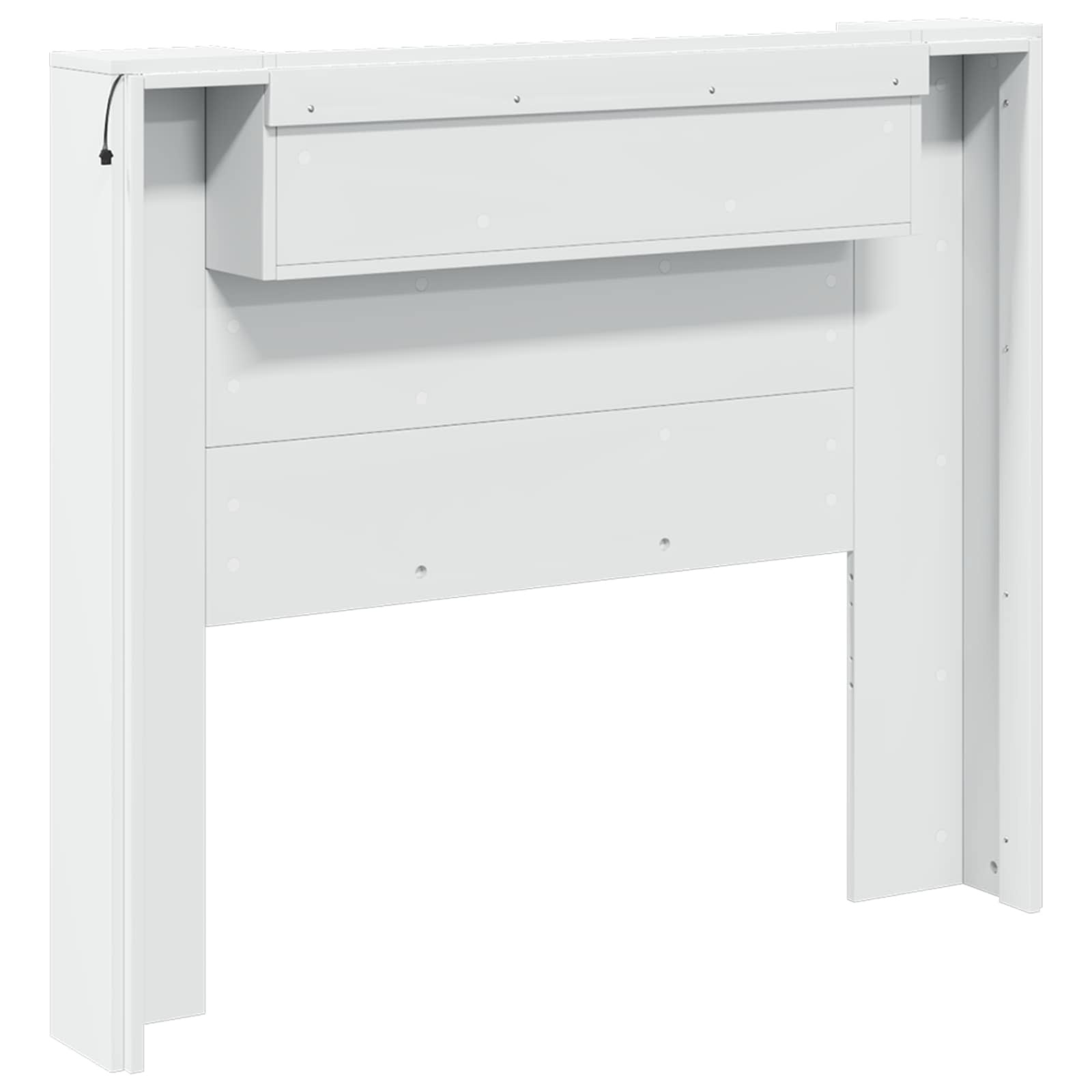 Headboard White Engineered Wood