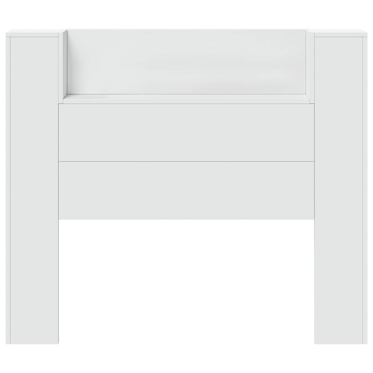 Headboard White Engineered Wood