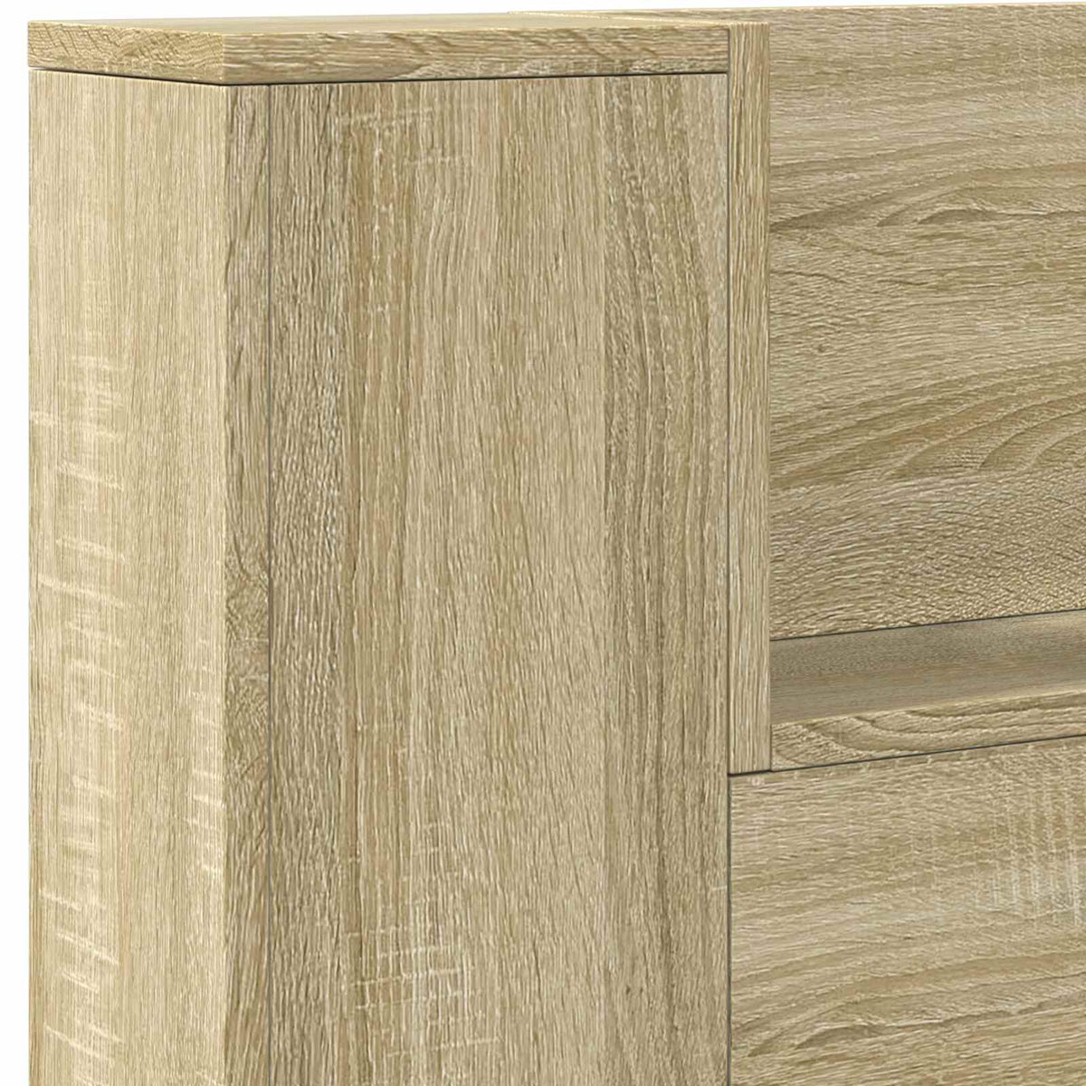 Headboard Sonoma Oak Engineered Wood