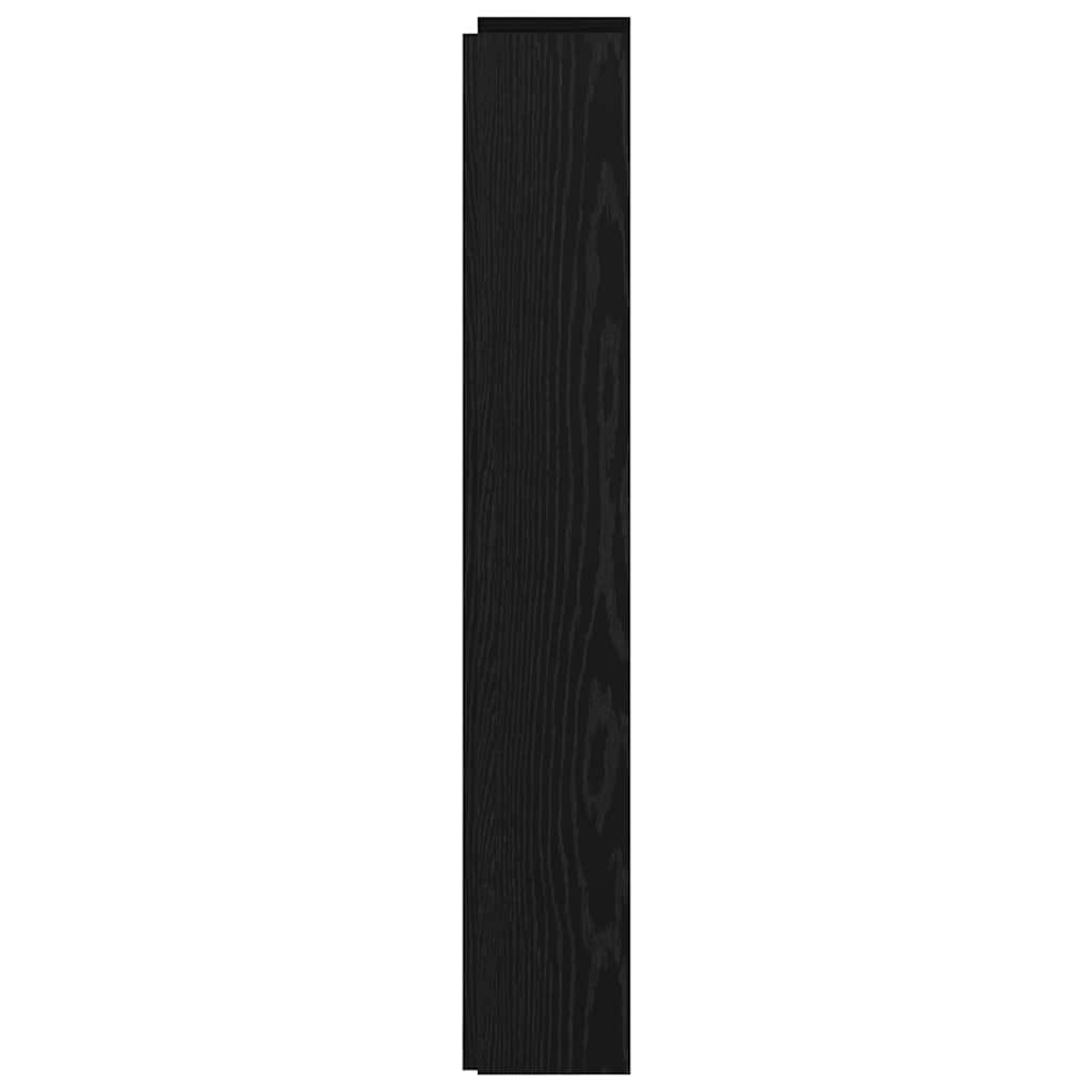 Headboard Black Oak Engineered Wood