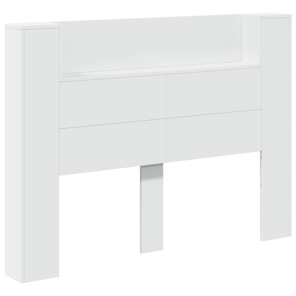 Headboard White Engineered Wood