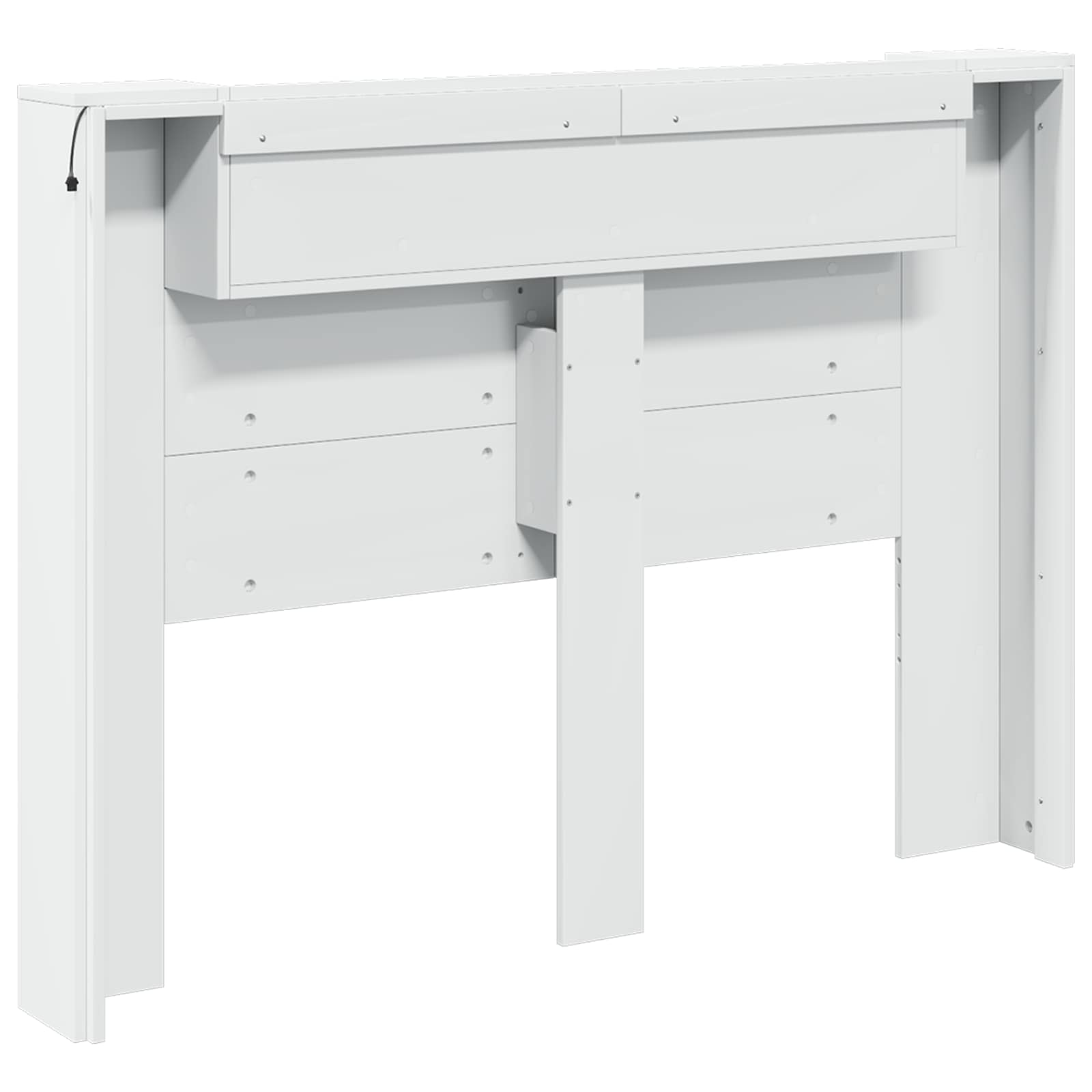 Headboard White Engineered Wood
