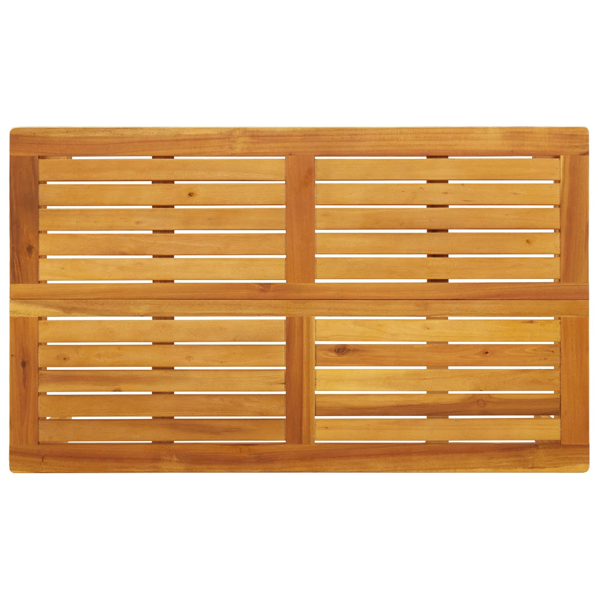 4 Piece Garden Pallet Sofa Units Solid Acacia Wood Natural