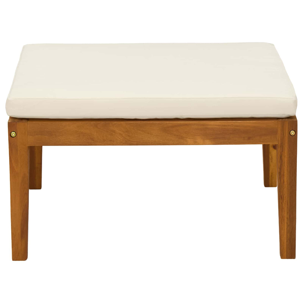 Footrest Solid Acacia Wood Natural