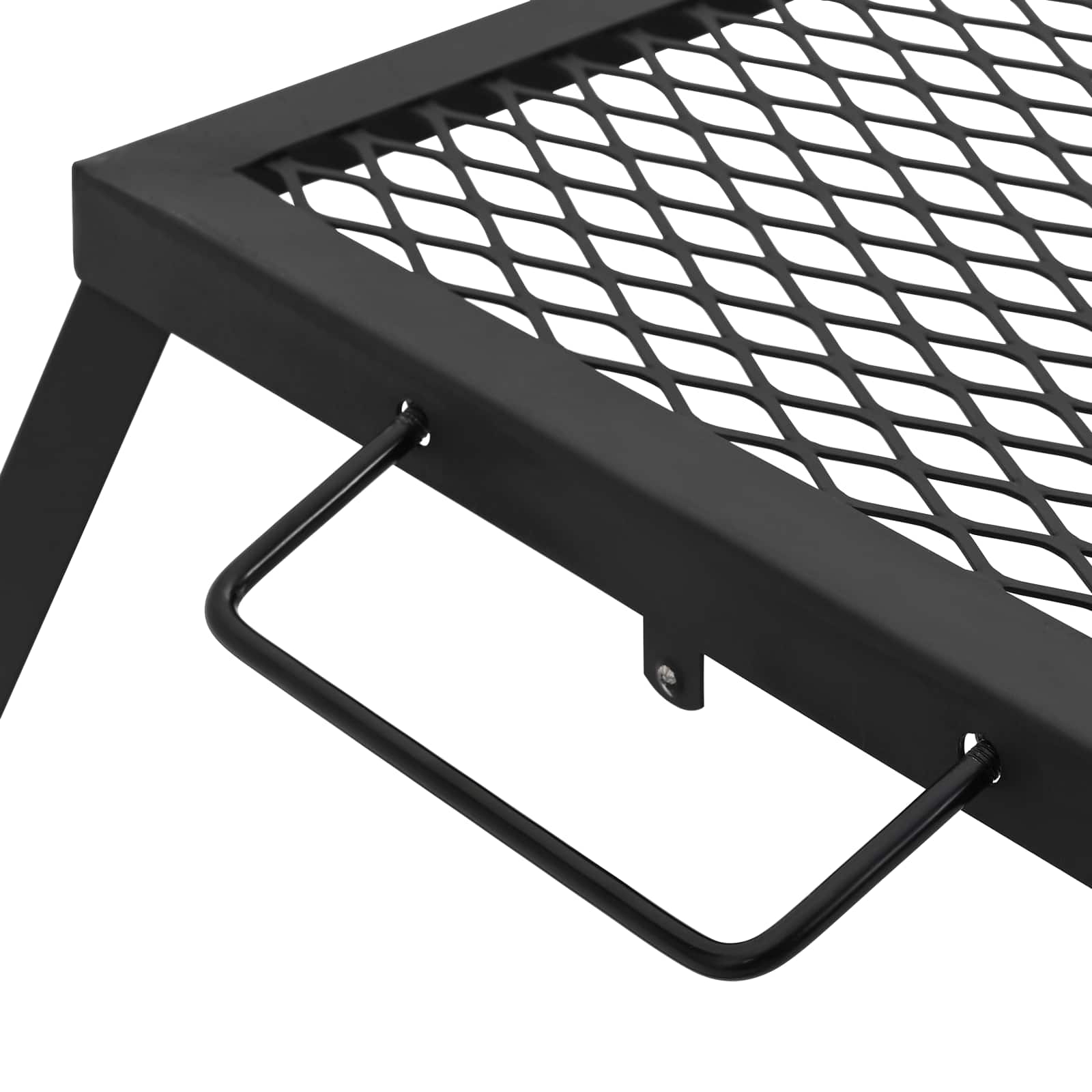 Foldable Camping Grill 31.5 x 26.5 x 4 cm Alloy Steel Black