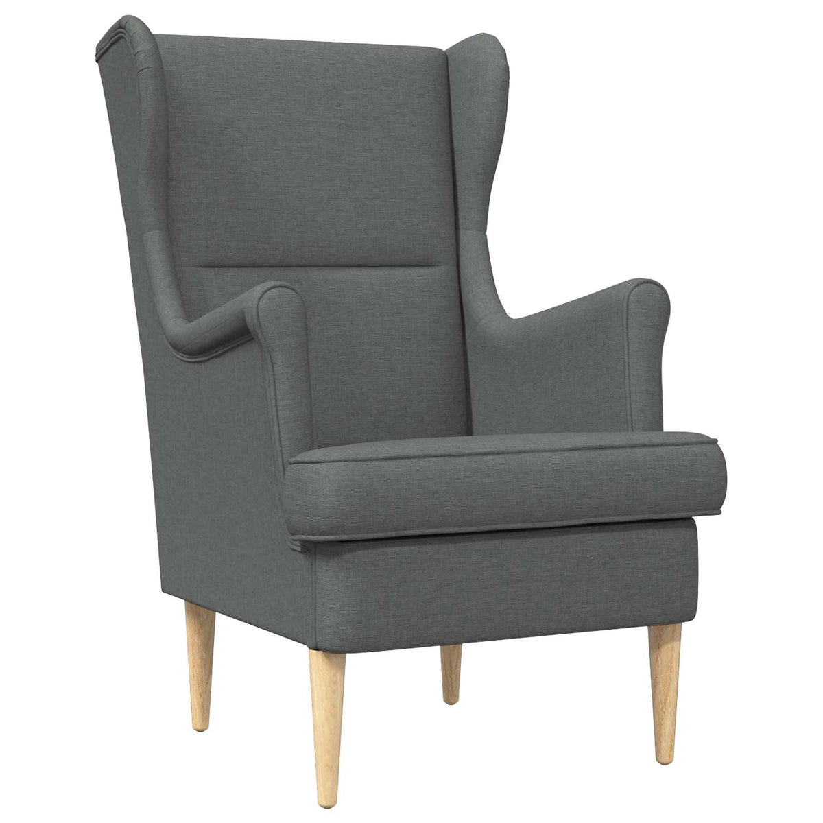 Armchair Dark Grey Fabric