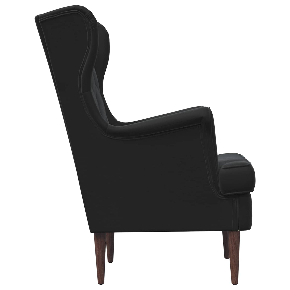Armchair Black Velvet