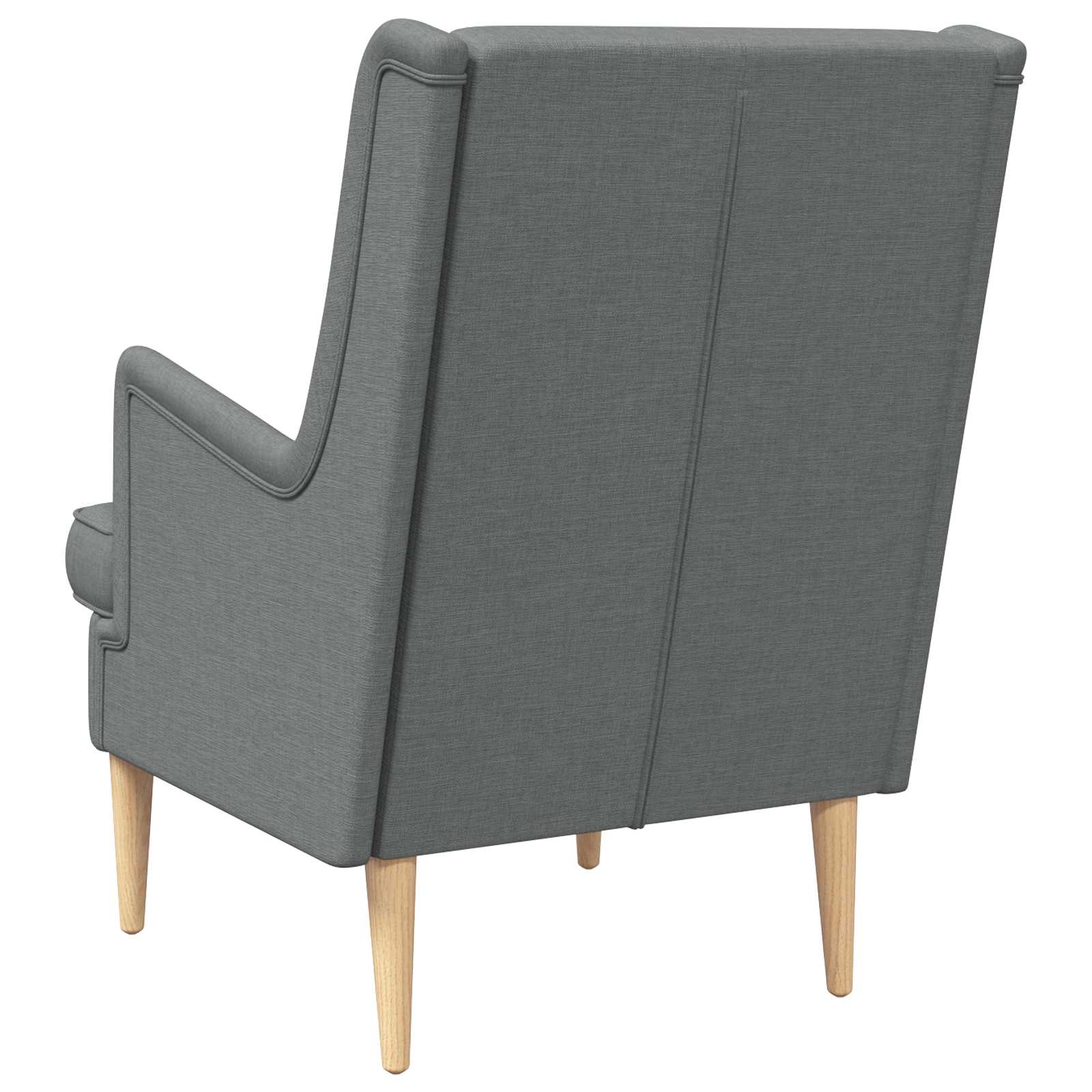 Armchair Dark Grey Fabric