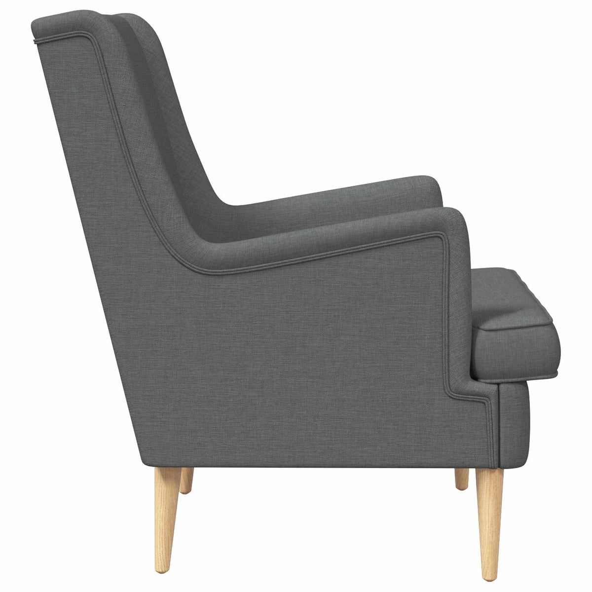 Armchair Dark Grey Fabric