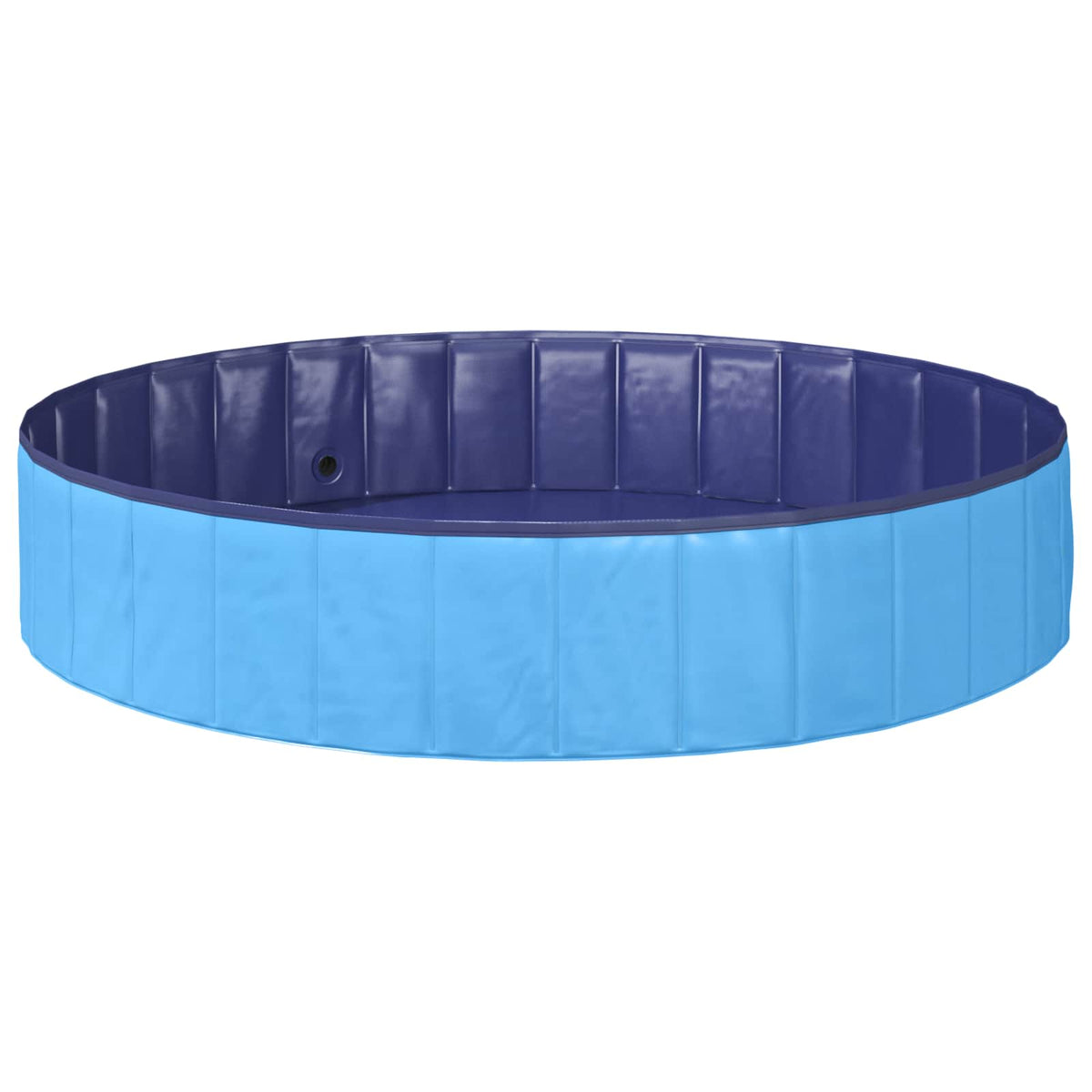 Kids Swimming Pool Folding Blue Ø 160 x 30 cm