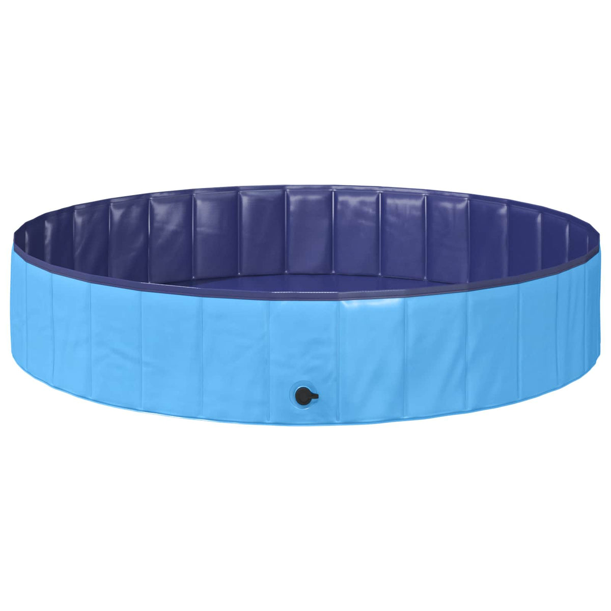 Kids Swimming Pool Folding Blue Ø 160 x 30 cm
