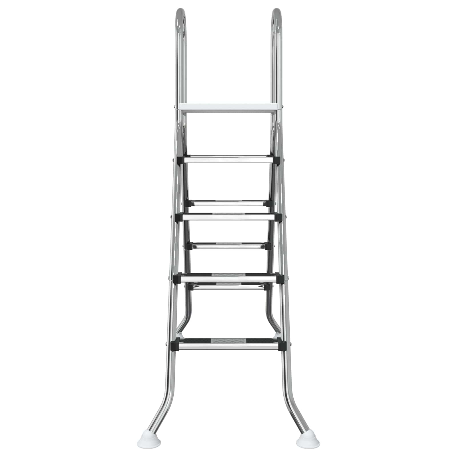 Above Ground Pool Ladder 195 x 150 cm 4-Step