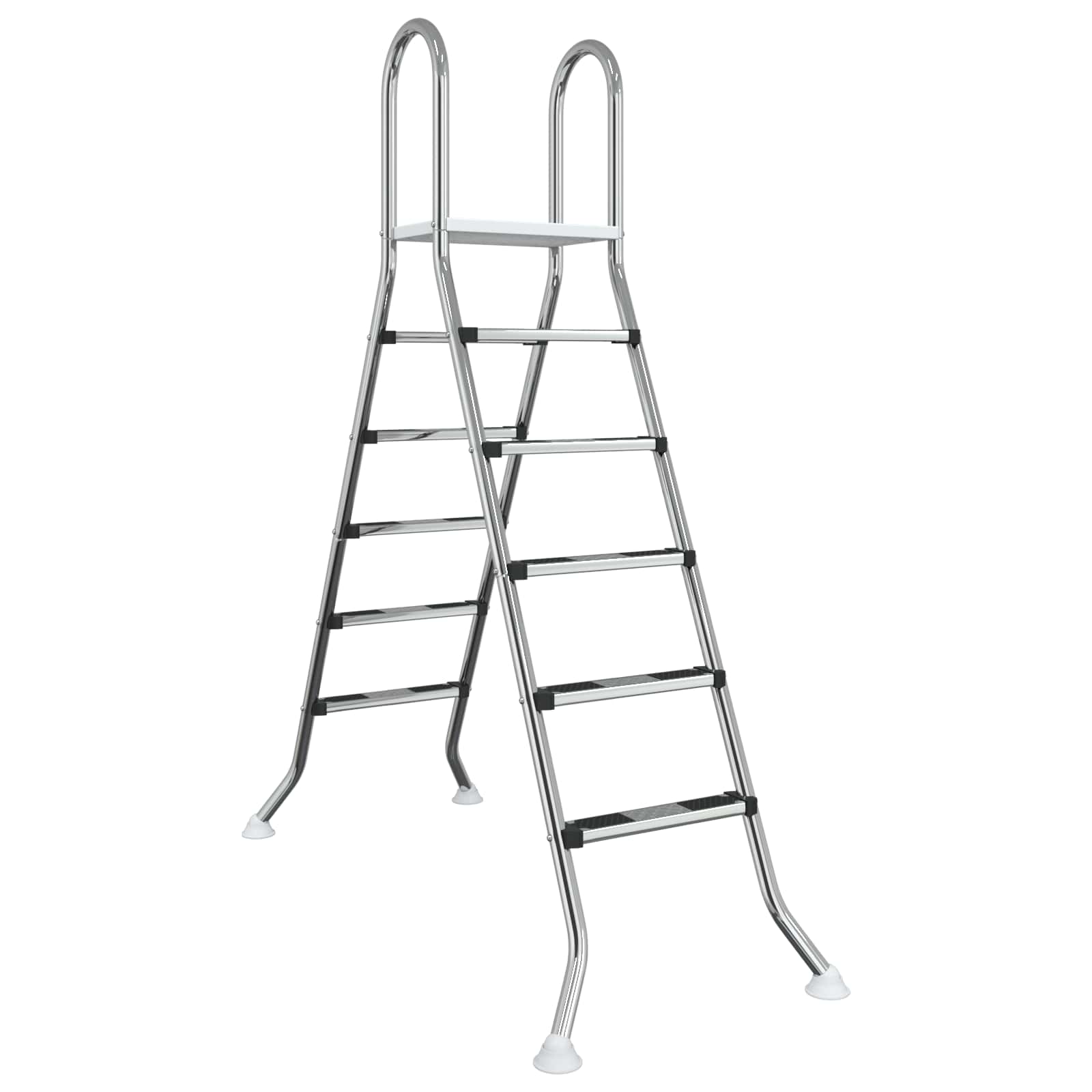 Above Ground Pool Ladder 224 x 175 cm 5-Step