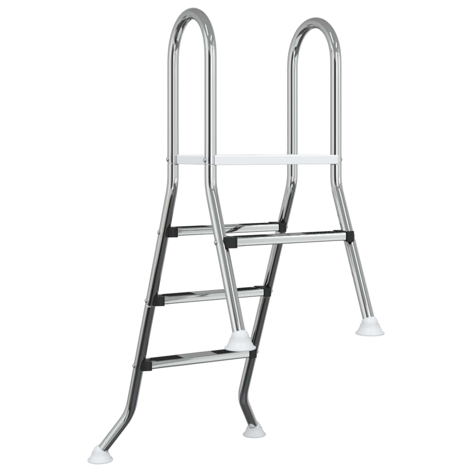 Partially in-ground pool ladder 172 x 106 cm 3-Step