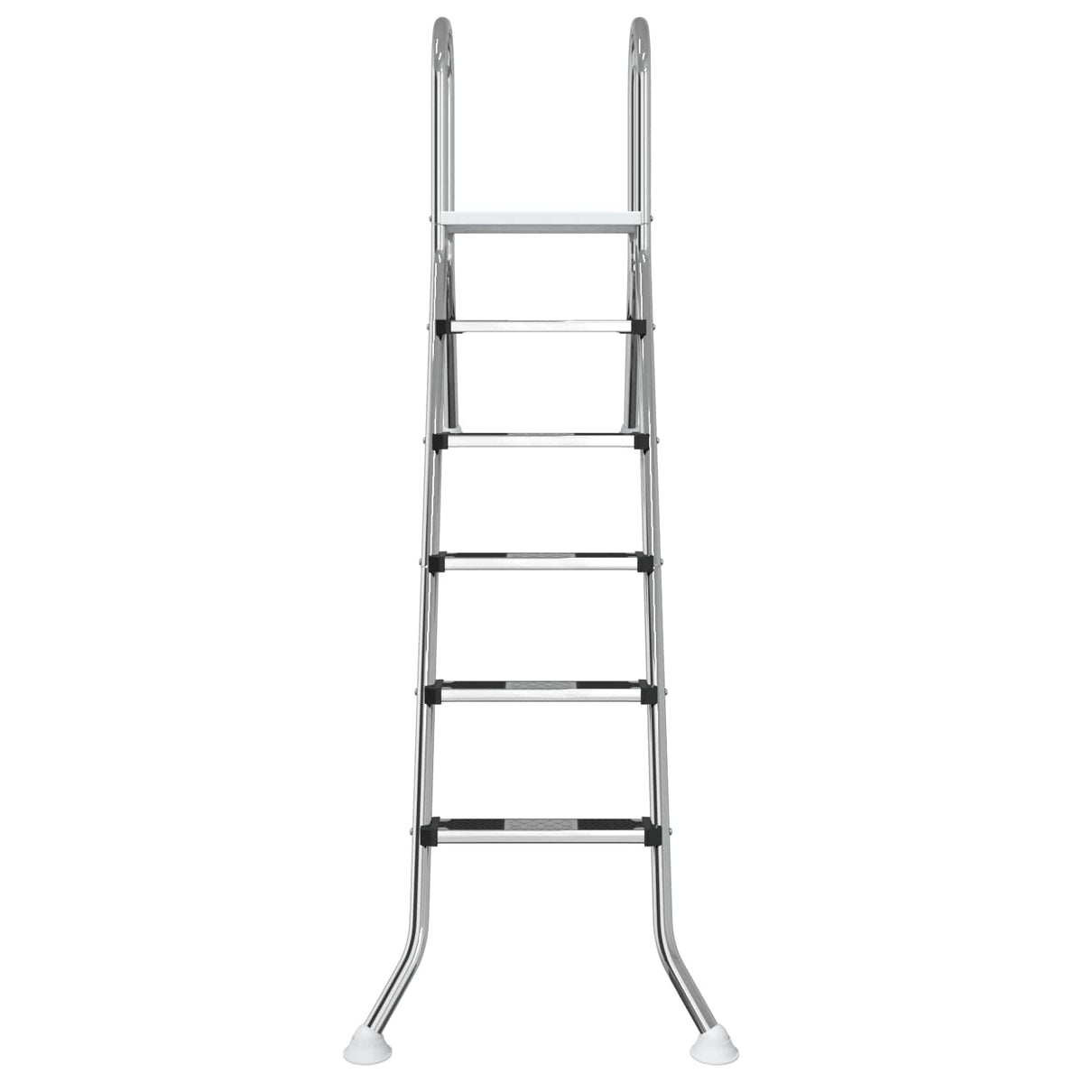 Partially in-ground pool ladder 222 x 128 cm 5-Step