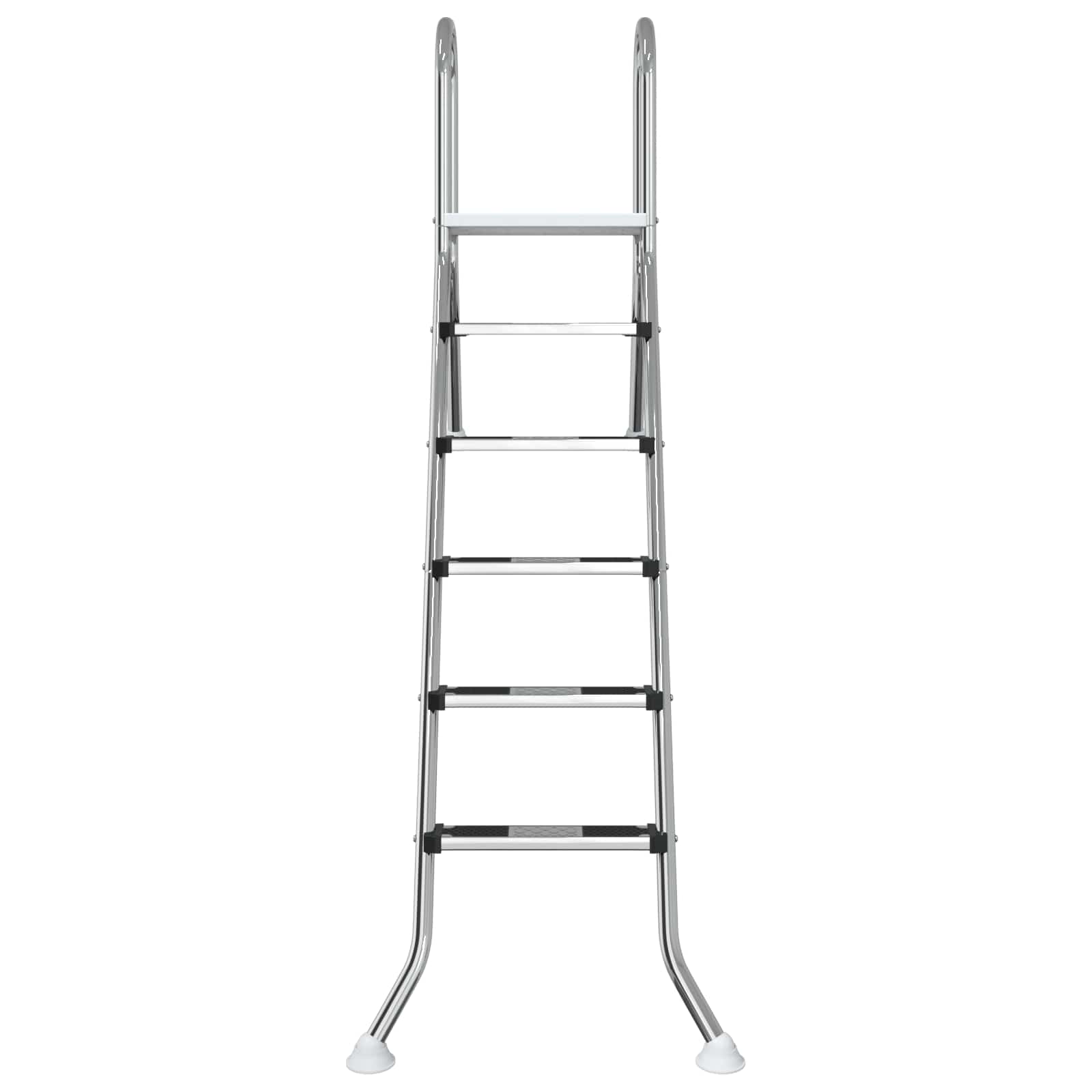 Partially in-ground pool ladder 222 x 128 cm 5-Step
