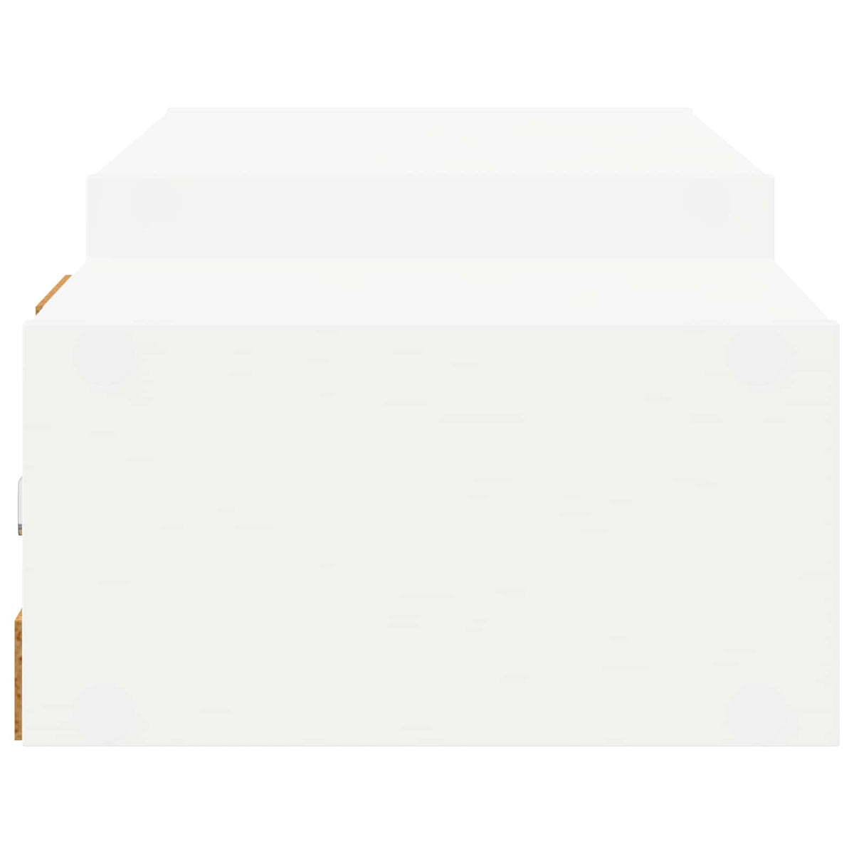 Wall-mounted TV Cabinet Wall-Mounted White 140 x 28 x 21 cm