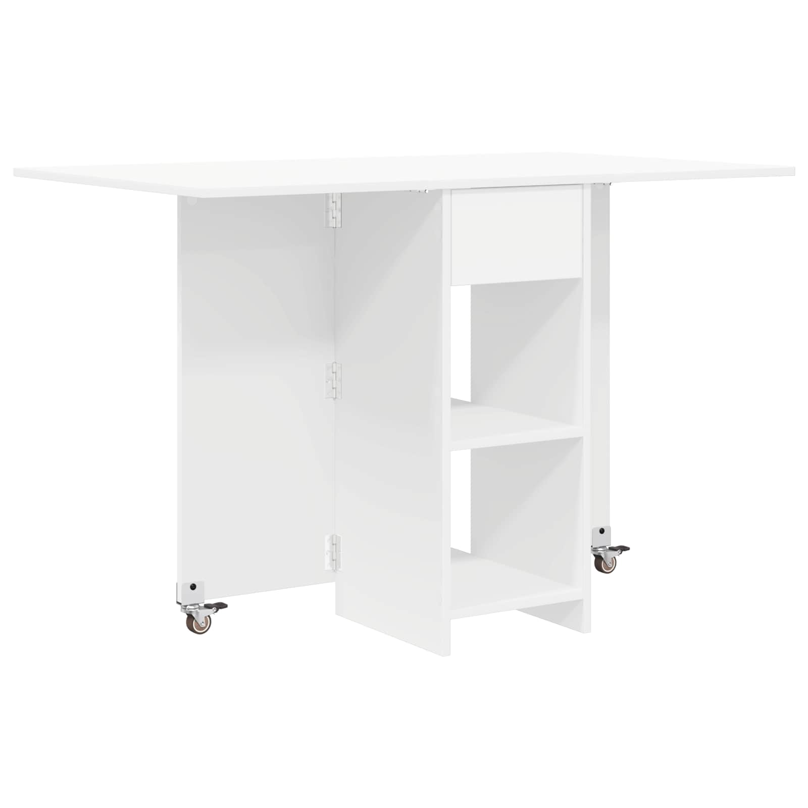 Dinning Table 115 x 70 x 75 cm Engineered Wood White
