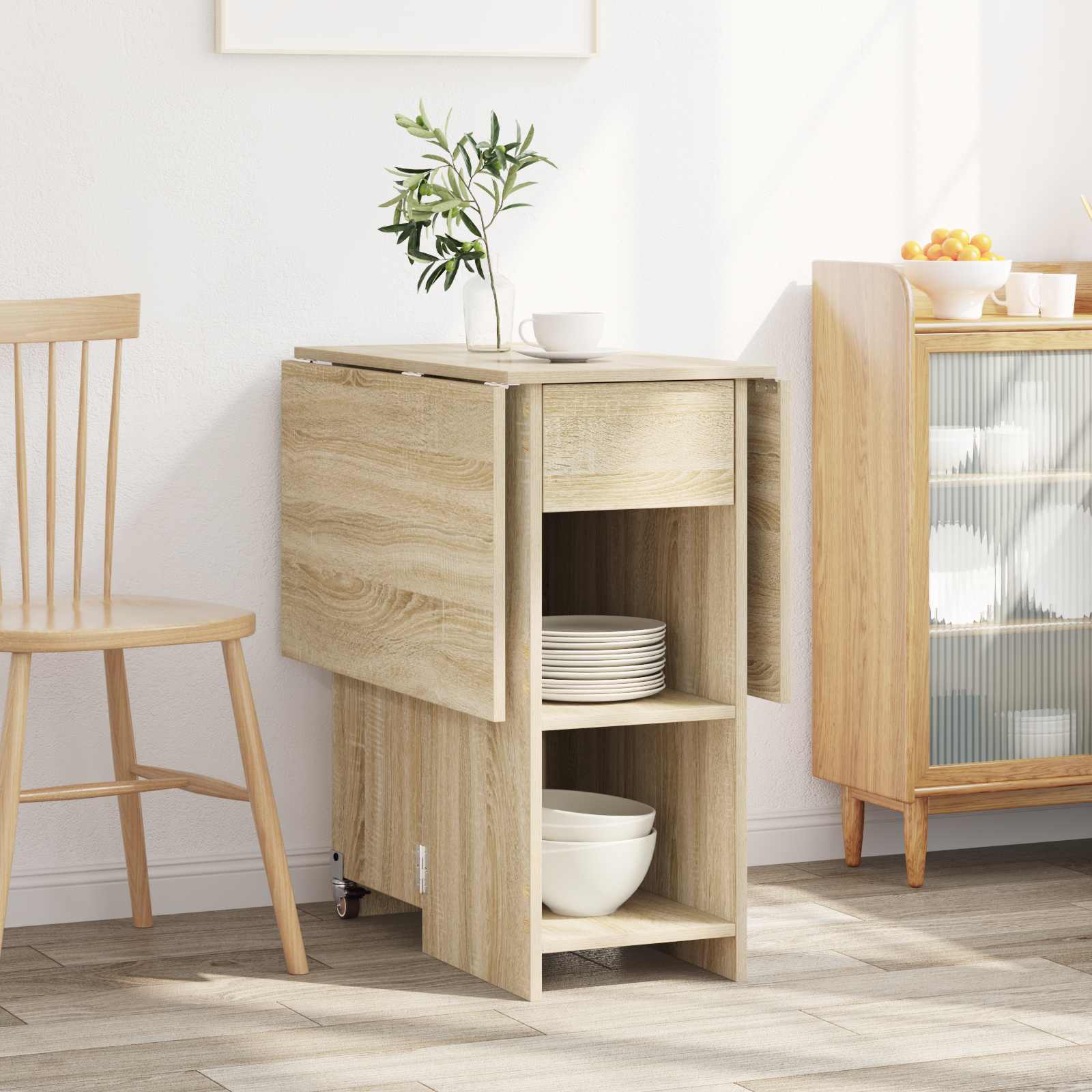 Dinning Table 115 x 70 x 75 cm Engineered Wood Sonoma Oak