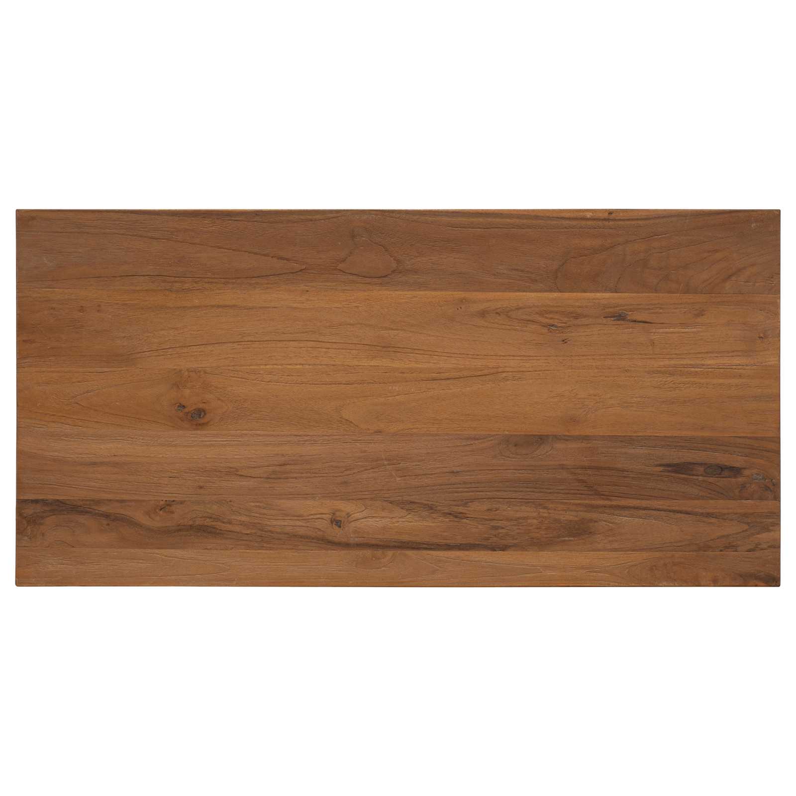 Coffee Table Natural 100 x 50 x 40 cm Solid Teak Wood