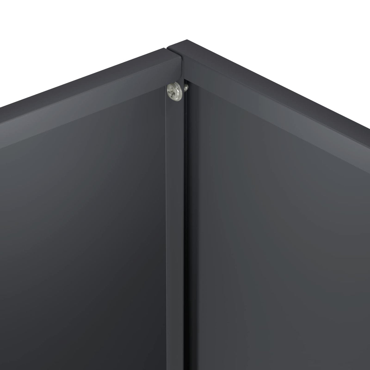 Garden Planter 2 pcs Anthracite 20 x 20 x 20 cm