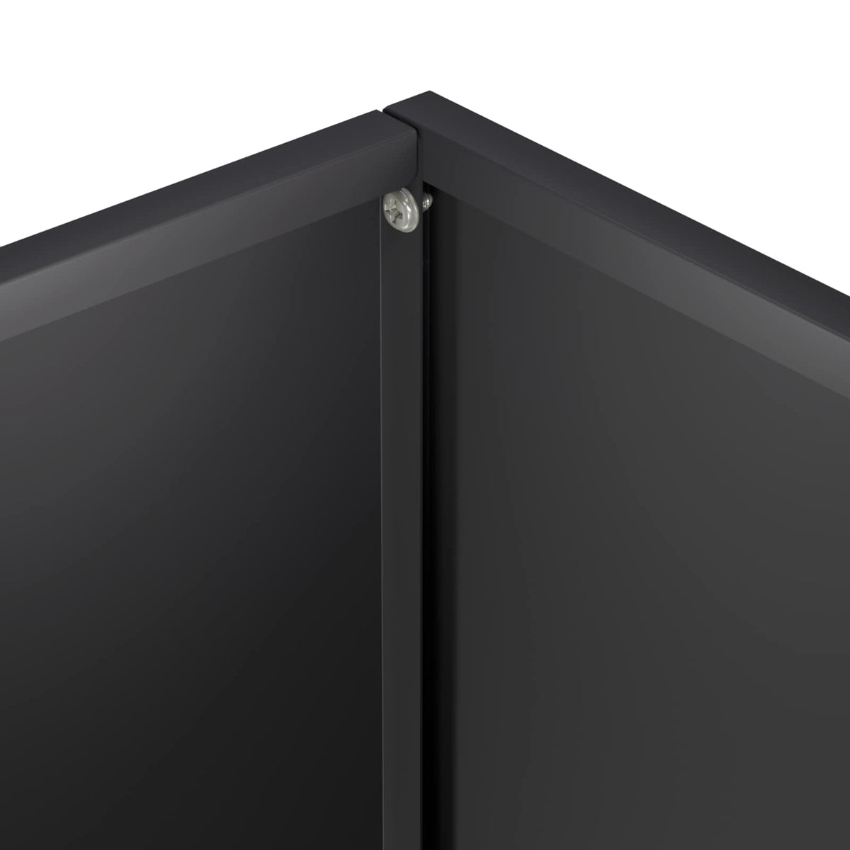 Garden Planter 2 pcs Black 35 x 35 x 35 cm Cold-rolled Steel