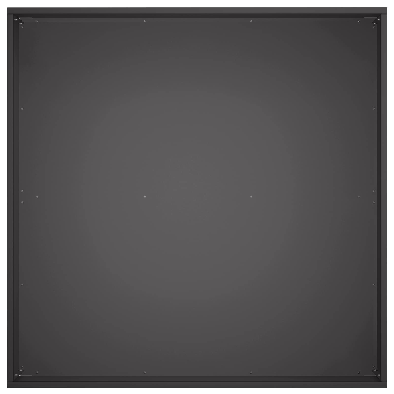 Garden Planter 2 pcs Black 60 x 60 x 20 cm Cold-rolled Steel