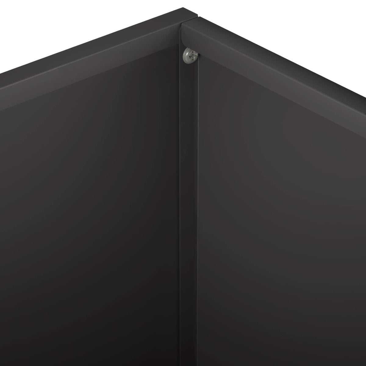 Garden Planter 2 pcs Black 60 x 60 x 30 cm Cold-rolled Steel