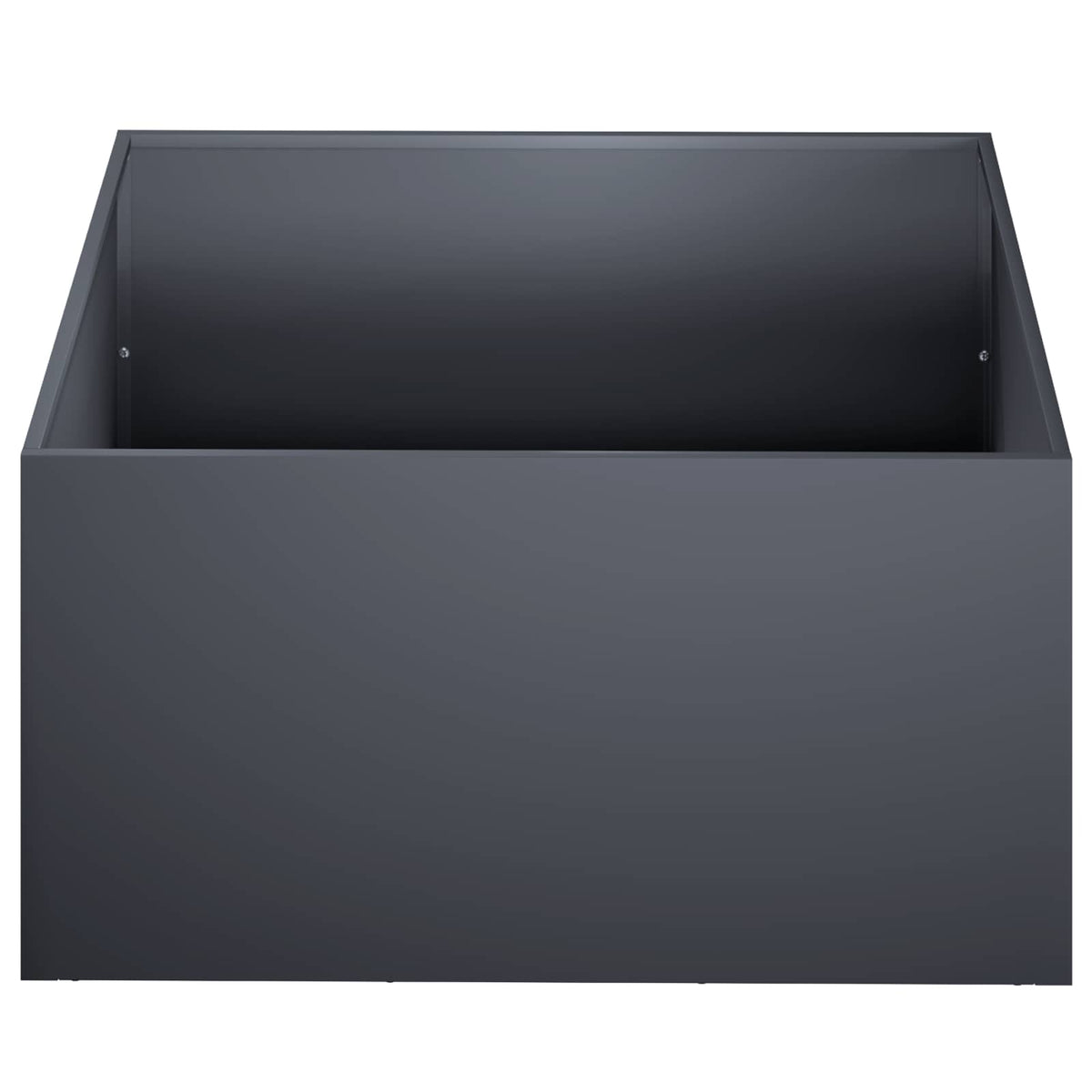 Garden Planter 2 pcs Anthracite 60 x 60 x 30 cm