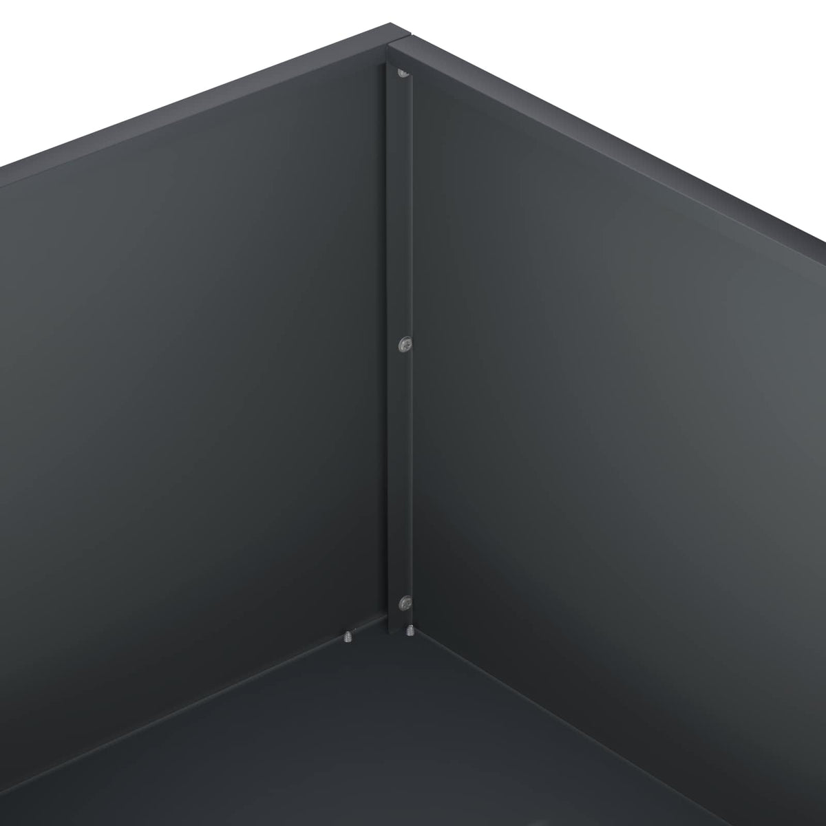 Garden Planter 2 pcs Anthracite 80 x 80 x 30 cm