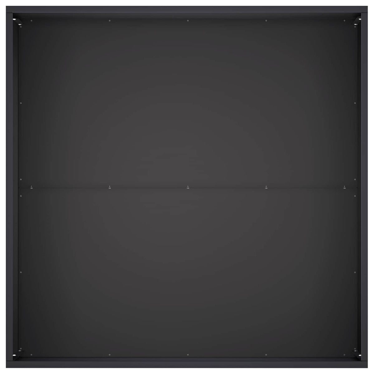 Garden Planter 2 pcs Black 80 x 80 x 40 cm Cold-rolled Steel