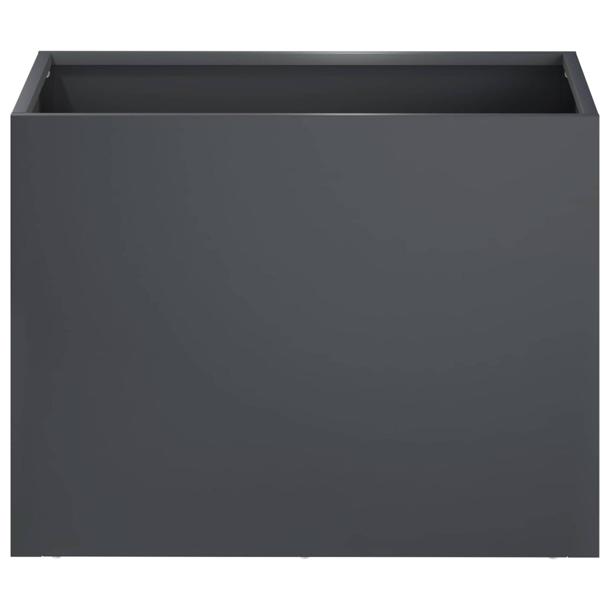 Garden Planter 2 pcs Anthracite 40 x 30 x 30 cm