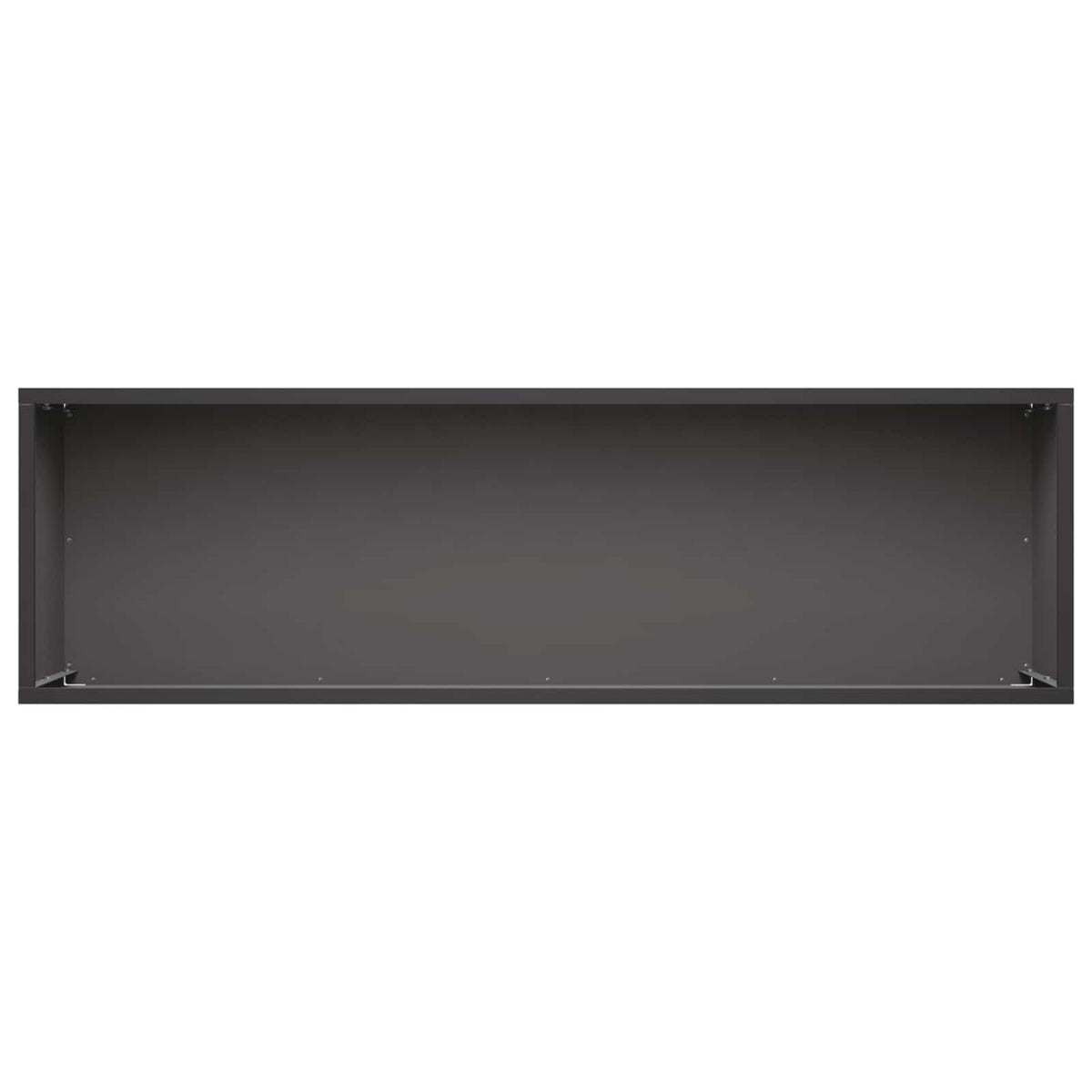 Garden Planter 2 pcs Black 80 x 30 x 30 cm Cold-rolled Steel