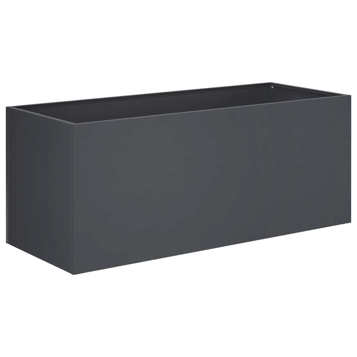 Garden Planter 2 pcs Anthracite 80 x 40 x 40 cm
