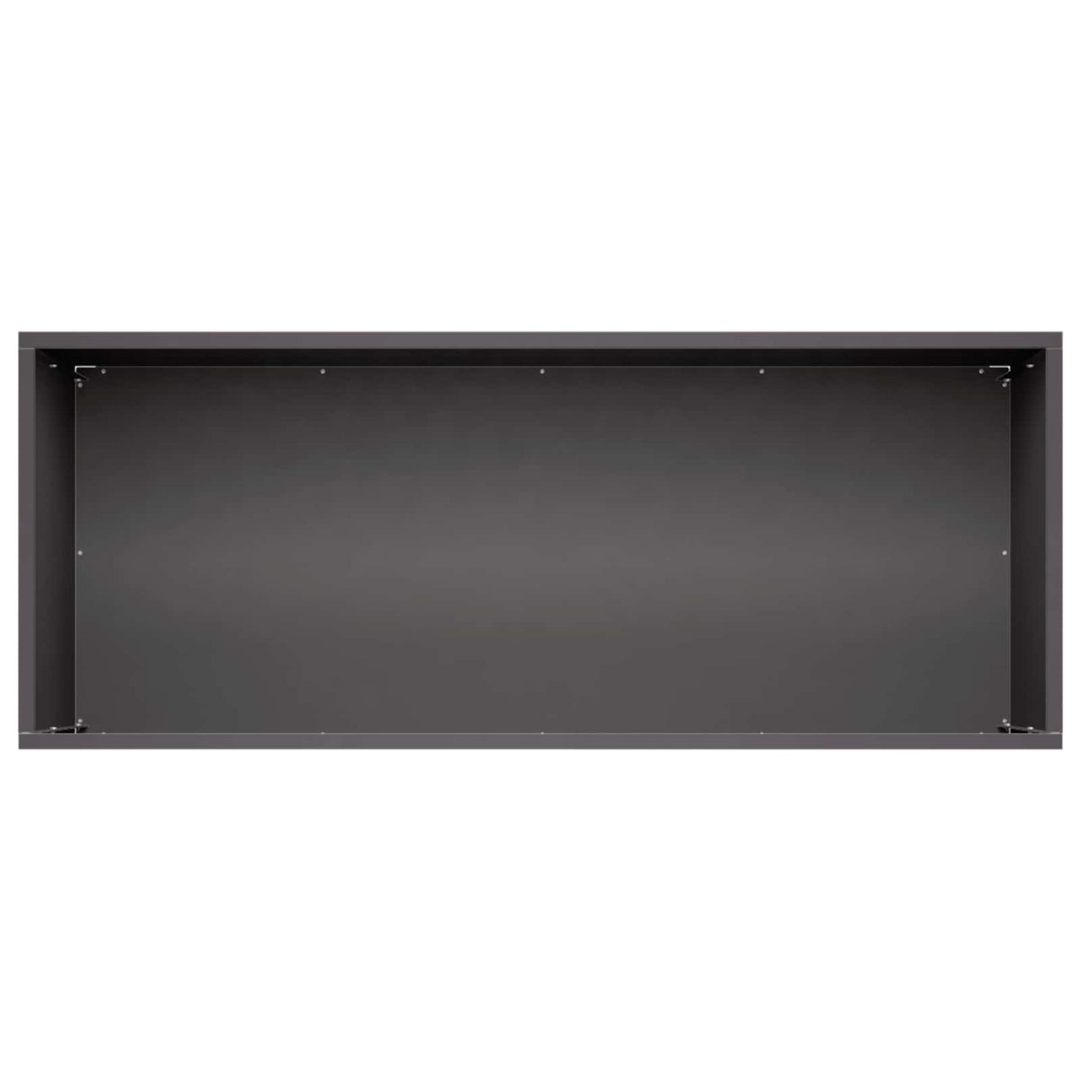 Garden Planter 2 pcs Black 100 x 40 x 40 cm Cold-rolled Steel