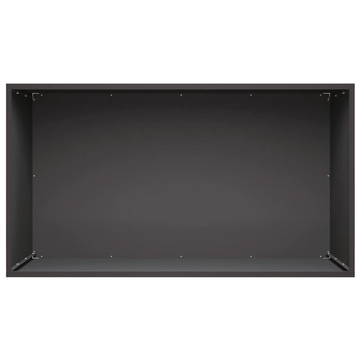 Garden Planter 2 pcs Black 80 x 50 x 50 cm Cold-rolled Steel