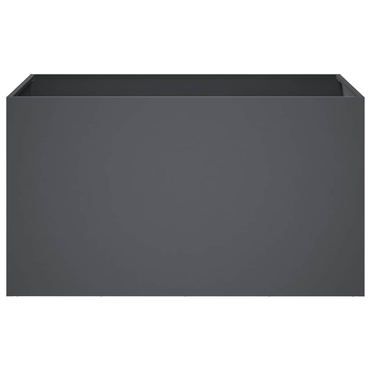 Garden Planter 2 pcs Anthracite 100 x 50 x 50 cm