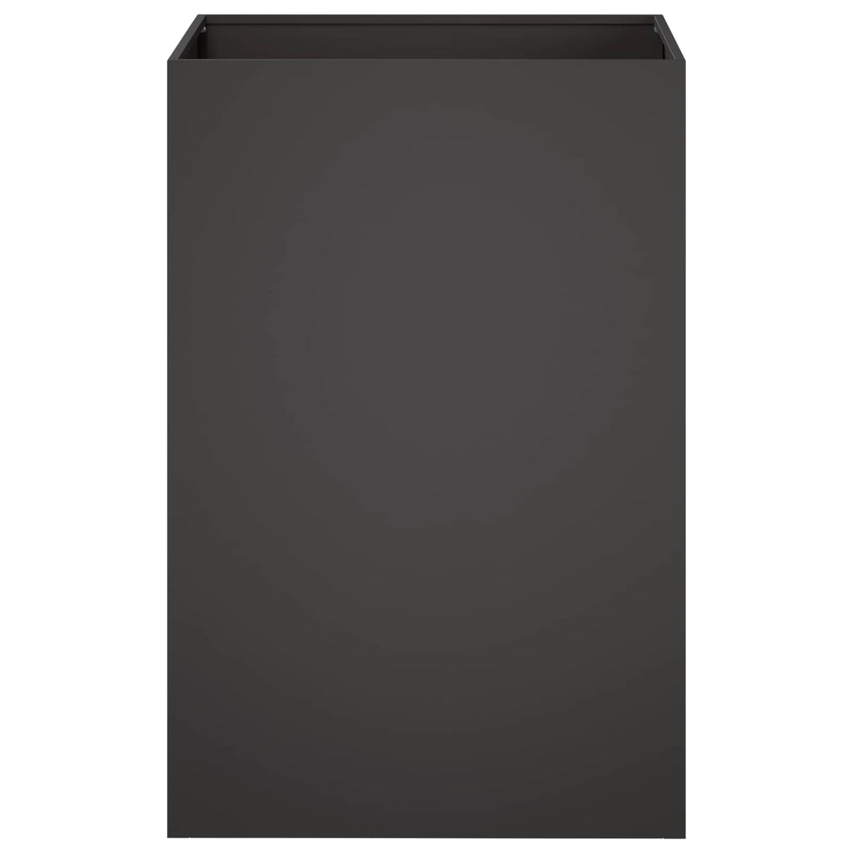 Garden Planter 2 pcs Black 40 x 40 x 75 cm Cold-rolled Steel