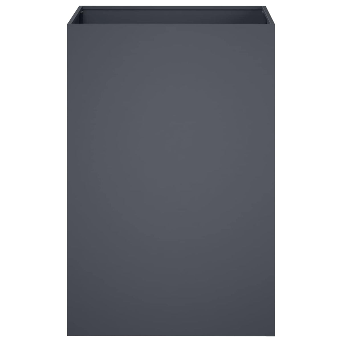 Garden Planter 2 pcs Anthracite 40 x 40 x 75 cm