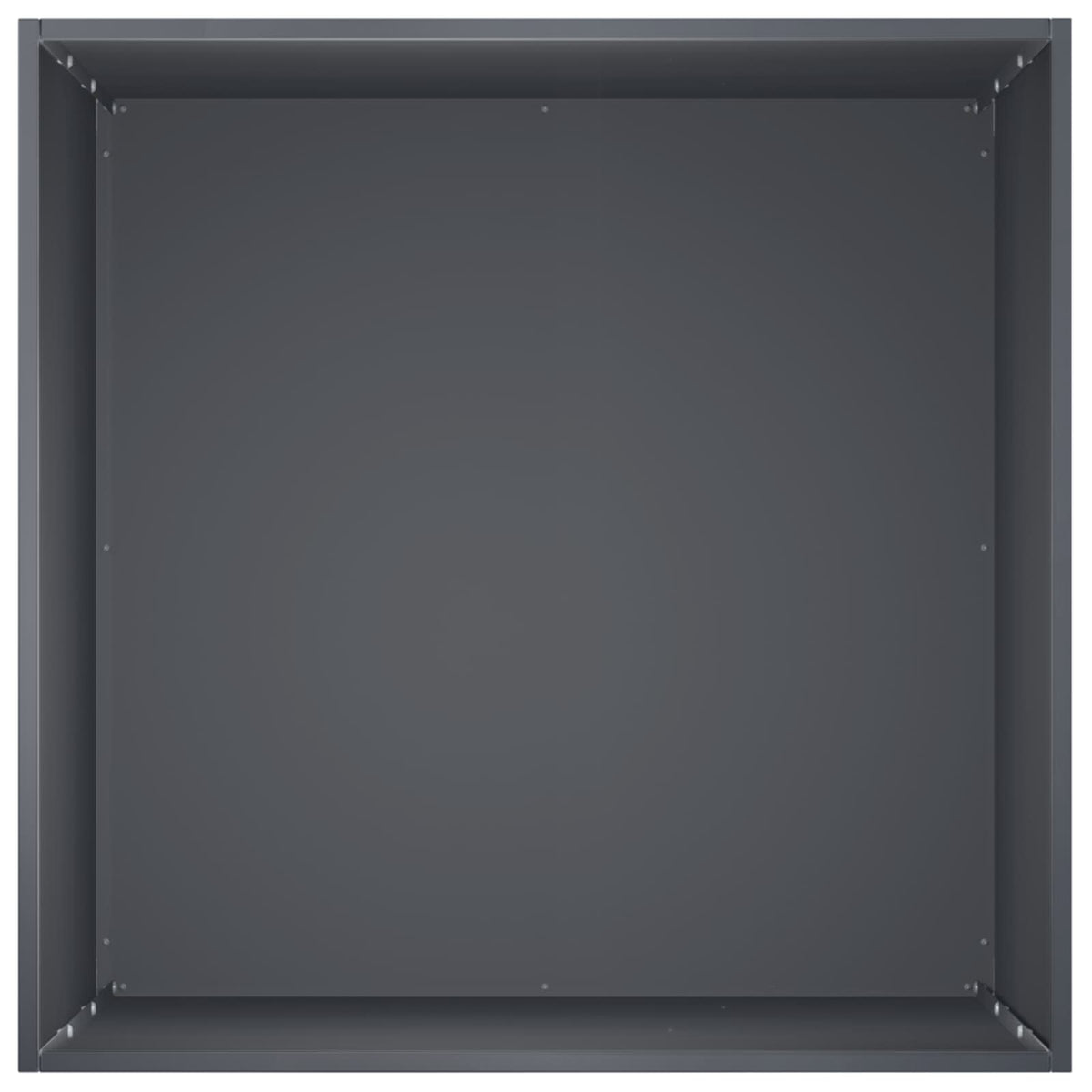 Garden Planter 2 pcs Anthracite 40 x 40 x 75 cm