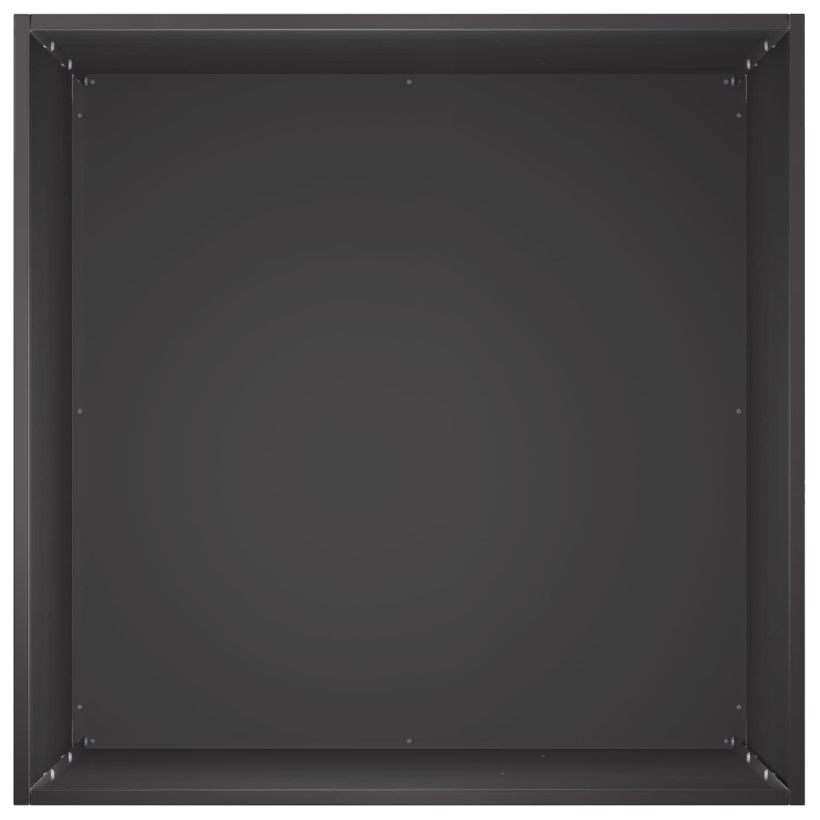 Garden Planter 2 pcs Black 50 x 50 x 75 cm Cold-rolled Steel