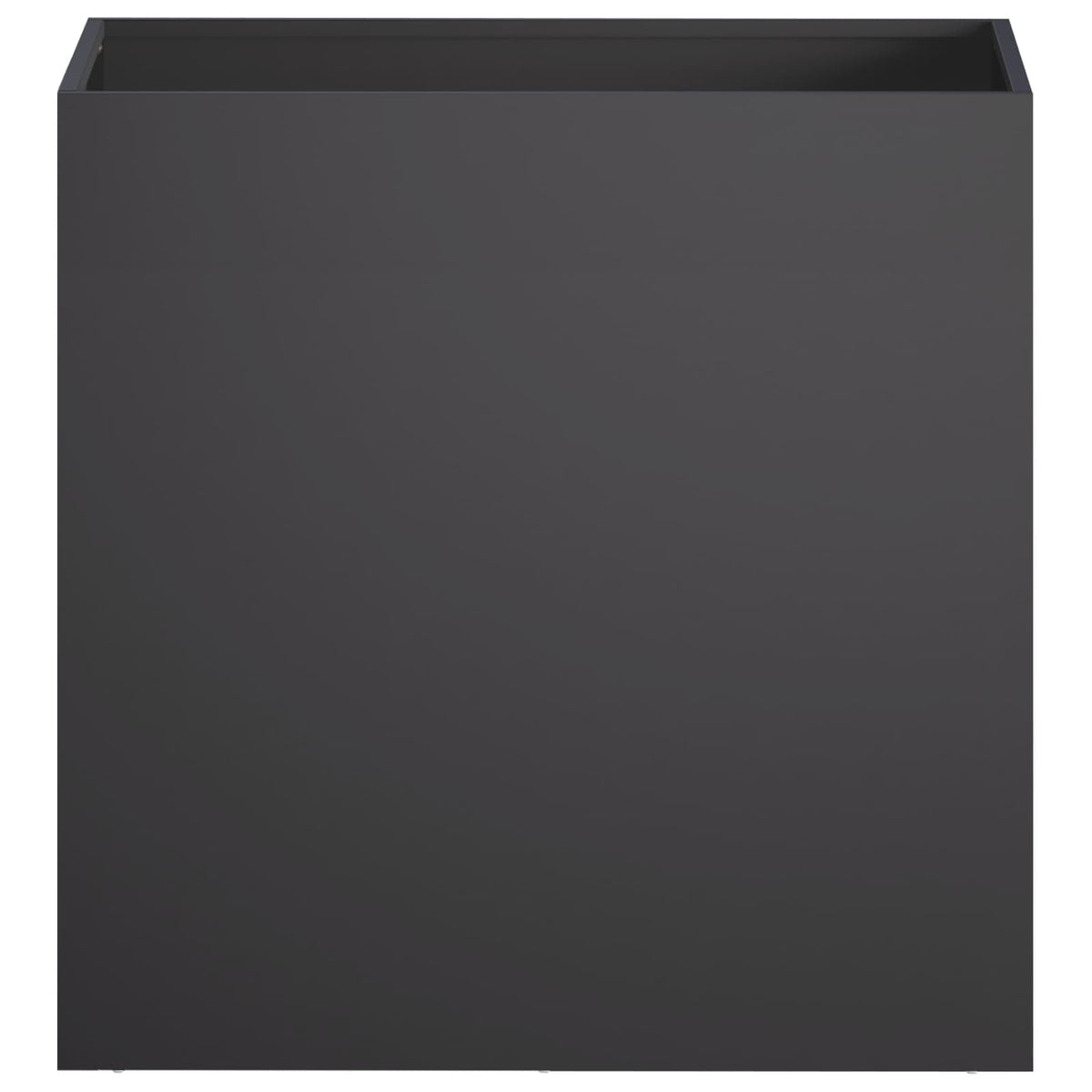 Garden Planter 2 pcs Black 50 x 30 x 50 cm Cold-rolled Steel