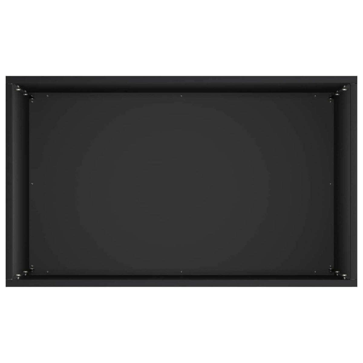 Garden Planter 2 pcs Black 50 x 40 x 75 cm Cold-rolled Steel